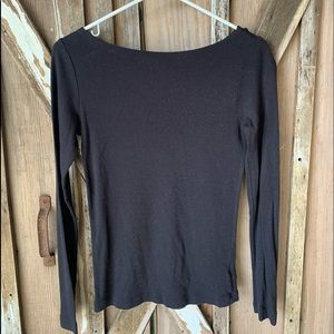 GAP xs black long sleeve tee